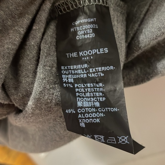 Kooples T w/ fluorescent green camo skull Size Med - Picture 5 of 8